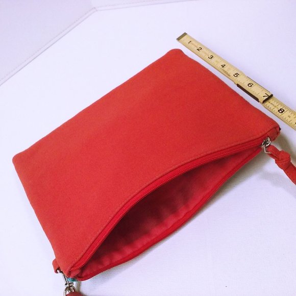 Grace & Lace Western Aztec Rug Tapestry Wristlet Clutch 11x9 Zipper - Picture 7 of 9